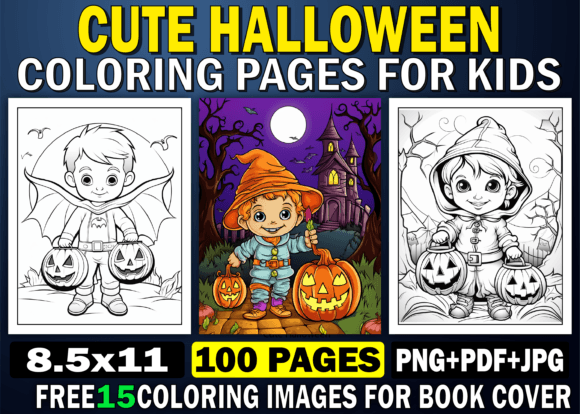 Cute Halloween Coloring Pages for Kids: A Creative Gateway to Seasonal Fun and Learning