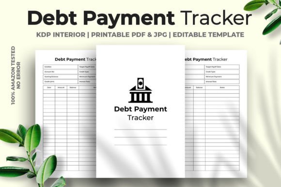 Debt Payment Tracker KDP Interior: A Professional Assessment for Publishers and End Users