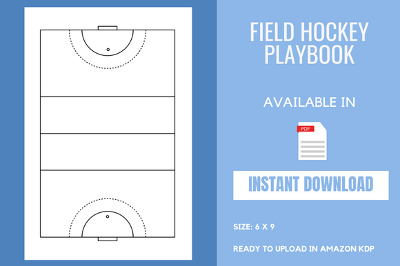 Field Hockey Playbook KDP Interior: Your Shortcut to a Low-Content Bestseller