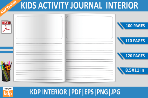 Kids Activity Journal KDP Interior: Streamlining Your Publishing Workflow from File Prep to Final Upload