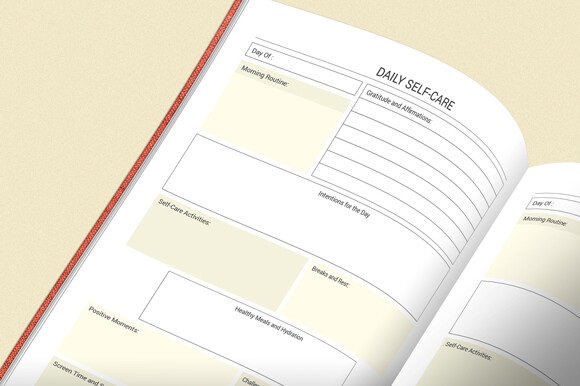 Self-Care Planner for KDP Designers