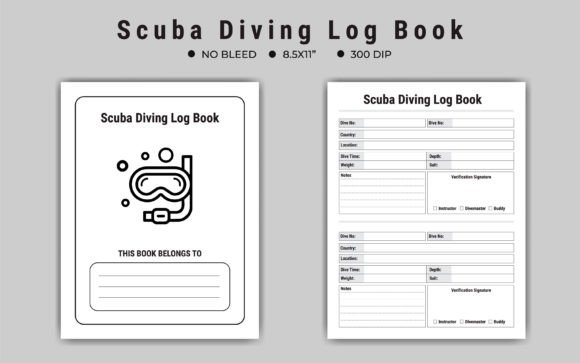 Streamlining Self-Publishing with a Scuba Diving Log Book KDP Interior
