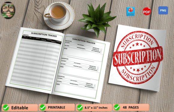 Take Control of Your Recurring Payments with a Subscription Membership Tracker Printable