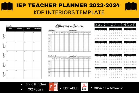 Teacher Lesson Planner 2023 KDP Interior: A Strategic Framework for Purposeful Year-Long Design