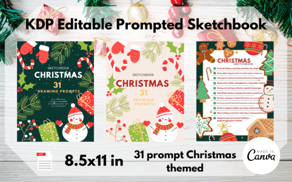 The KDP Editable Prompted Sketchbook as a Smart Shortcut for Low Content Creators