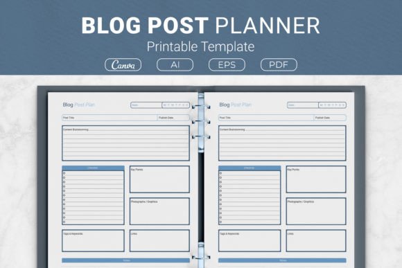 Transform Your Content Strategy with a Blog Post Planner Printable Template